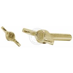 Flügelschrauben DIN 316 | Messing | M 5 x 30 mm | 100 Stück