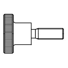 DIN 464 Stahl M 3 x 8 mm | galvanisch verzinkt | 50 Stück