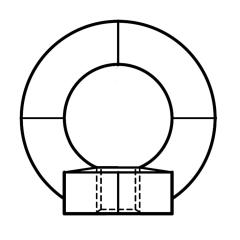 DIN 582 | M 10 | rostfrei A2 | 10 Stück