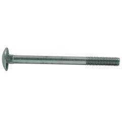 Schlossschrauben mit Vierkant DIN 603 | Stahl 8.8 galvanisch verzinkt | M 16 x 130 mm | 25 Stück
