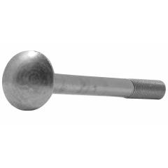 Schlossschrauben mit Vierkant DIN 603 | Stahl 8.8 feuerverzinkt | M 12 x 40 mm | 100 Stück