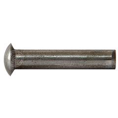 Linsenniete | DIN 662 |  4 x 12 mm | Stahl | 1000 Stück