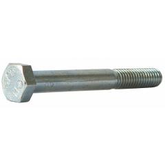 DIN 931, Sechskantschrauben mit Schaft M 16 x 55, Stahl 8.8 feuerverzinkt | 50 Stück