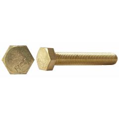 Sechskantschrauben DIN 933 (ISO 4017) | Messing | M 16 x 55 | 25 Stück