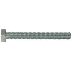 Sechskantschrauben DIN 933 (ISO 4017) | Stahl 8.8 feuerverzinkt | M 24 x 45 | 25 Stück