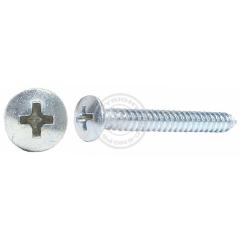 Linsensenk-Blechschrauben DIN 7983 (ISO7051) | 5.5 x 38 mm | 250 Stück
