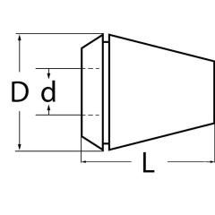 Spannzange Typ ER 32/470 E Spann-D.11mm TECWERK