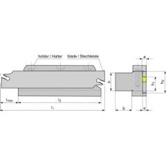Grundhalter GFN GH 25-26 z.Stechleiste GFN-S 26J PROMAT