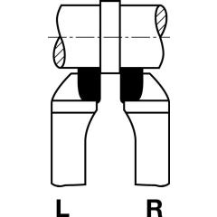 Seitendrehmeißel DIN 4980ISO6 25x25mm HM P25/P30 li. Wilke | 3 Stück