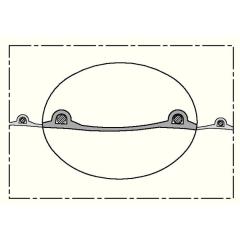 Absaug- u.Gebläseschlauch PROTAPE® PUR 330 FOOD ID 30mm AD 37mm L.10m Rl. | 10 Stück