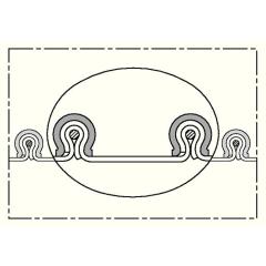 Gebläseschl.(FDA) CP PTFE-INOX 475 FOOD ID 60mm AD 72,00mm 6mm L.6m | 6 Stück