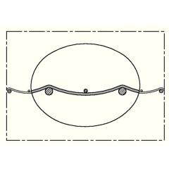 Absaug- u.Gebläseschlauch SIL 391 ONE ID 44-45mm AD 48,00mm 2mm L.4m Rl.NORRES | 4 Stück