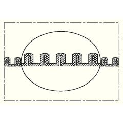 Saugschlauch EVA 373 ID 32mm AD 40,40mm 4.2mm L.30m Rl.NORRES | 30 Stück