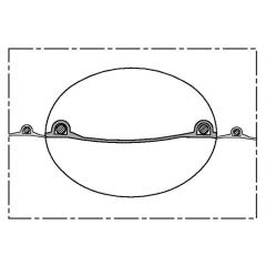 Absaug- u.Gebläseschlauch PROTAPE® PE 322 EC ID 100-102mm AD 108,00mm 4mm L.10m | 10 Stück