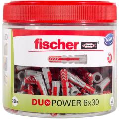 fischer - DuoPower 6 x 30 | Dose | 200 Stück