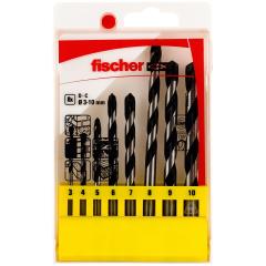 fischer - Betonbohrer D-C Set 3-10mm P (8-teilig)
